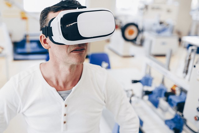 VR-bril technische cursus